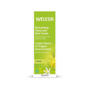 Weleda Refreshing Hand & Nail Cream 50 ml – & Nail Cream i förpackning