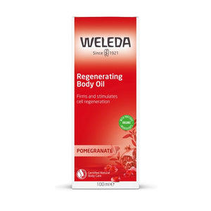 Weleda Pomegranate Regenerating Body Oil 100 ml – i förpackning
