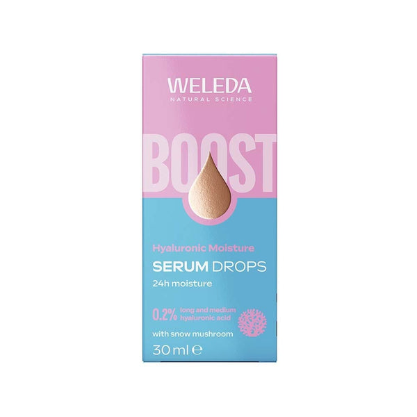 Weleda Hyaluronic Moisture Serum Drops 30 ml – i förpackning