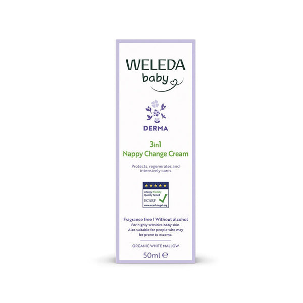 Weleda Derma Nappy Change Cream 50 ml – i förpackning