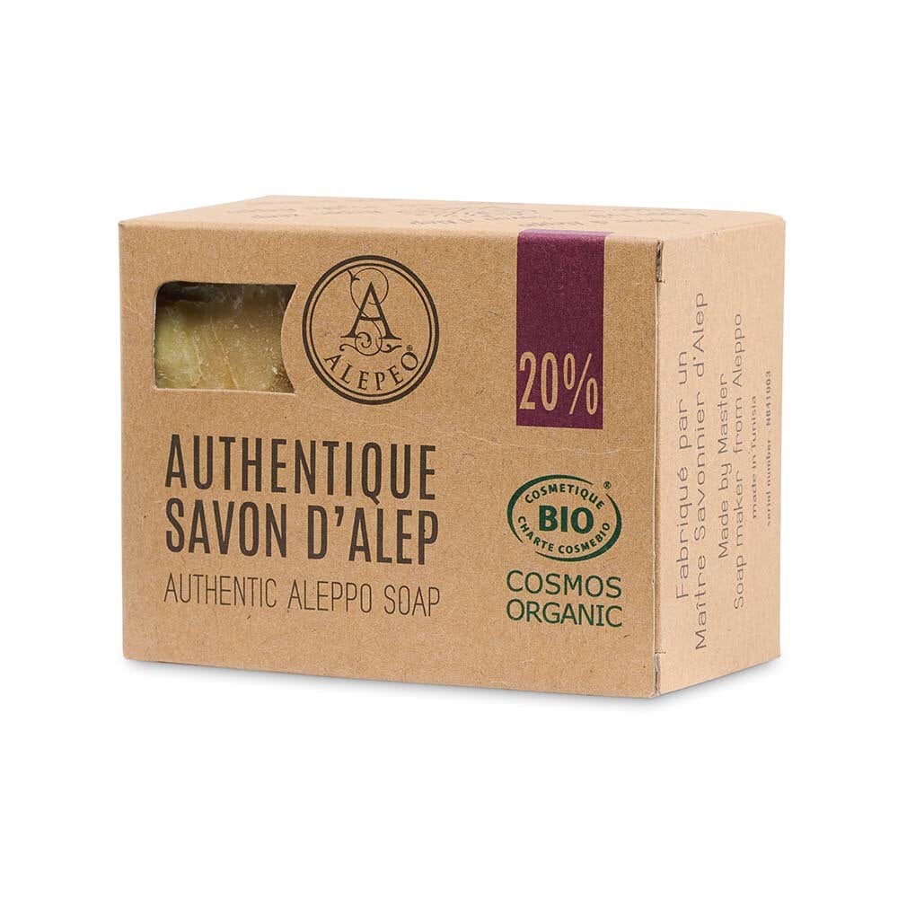 Alepeo Aleppotvål 20% 200 g
