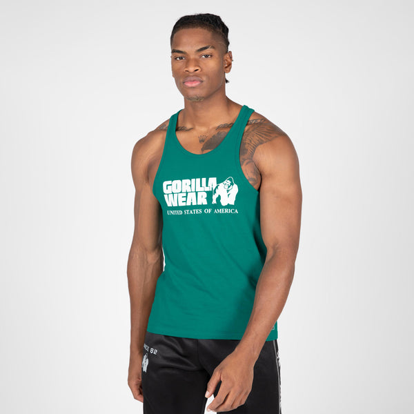 Gorilla Wear Classic Tank Top Teal Green