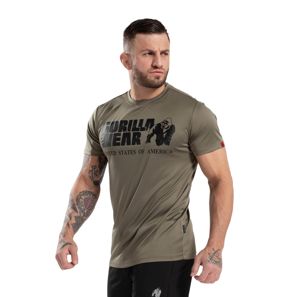 Gorilla Wear Classic Training T-Shirt Army Green