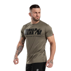 Gorilla Wear Classic Training T-Shirt Army Green