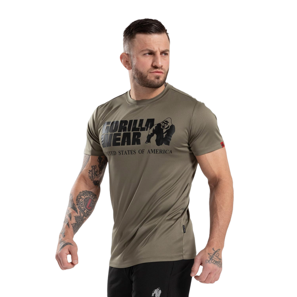 Gorilla Wear Classic Training T-Shirt Army Green