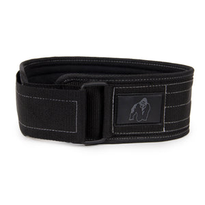 Gorilla Wear 4 Inch Nylon Belt Black/Grey – produkt framifrån