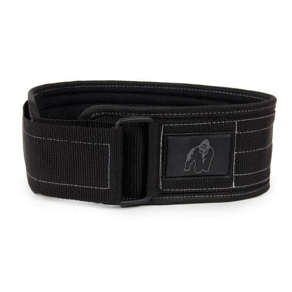 Gorilla Wear 4 Inch Nylon Belt Black/Grey – produkt framifrån