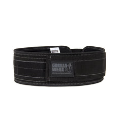 Gorilla Wear 4 Inch Nylon Belt Black/Grey