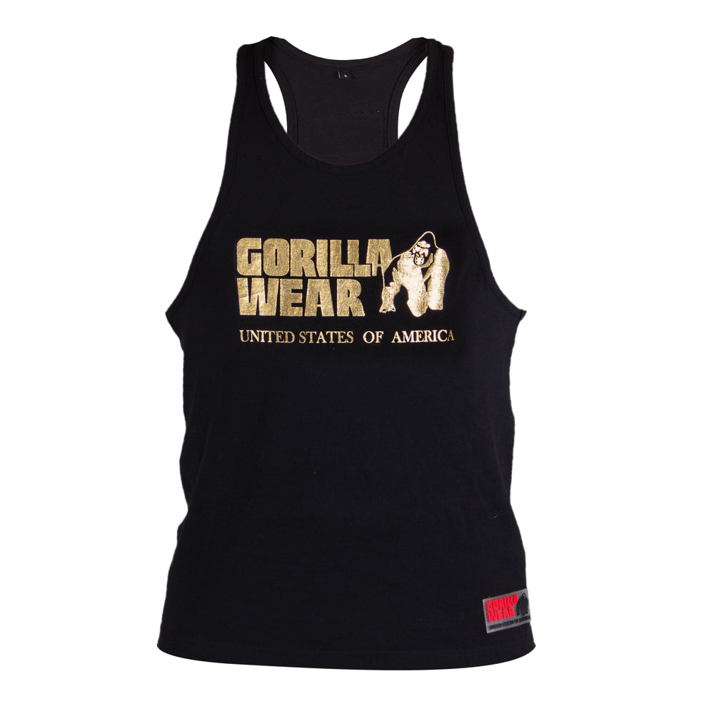 Gorilla Wear Classic Tank Top Black/Gold