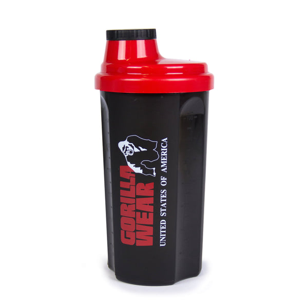 Gorilla Wear Shaker Black/Red 700 ml