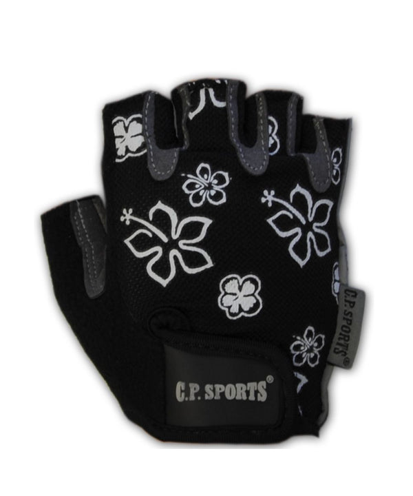 C.P. Sports Lady Fitness Glove Black/Grey – handske ovanifrån