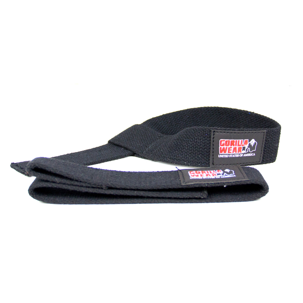 Gorilla Wear Lifting Straps Black