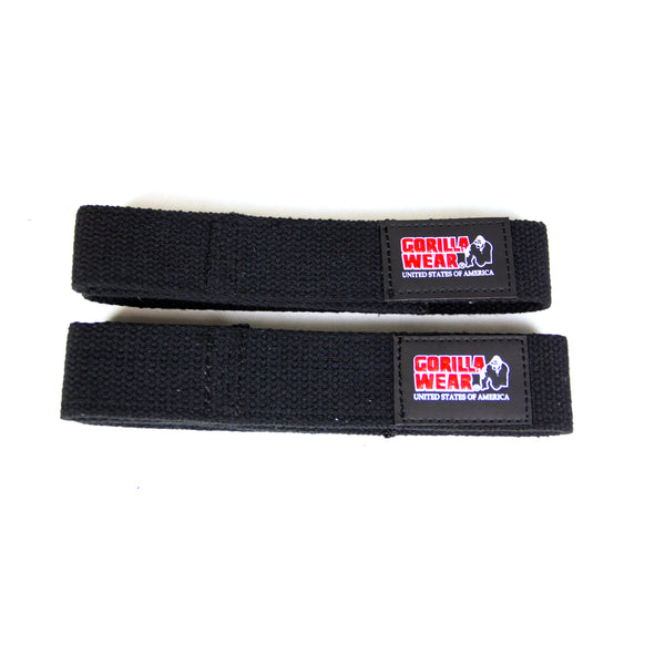 Gorilla Wear Lifting Straps Black – produktpar med lifting straps