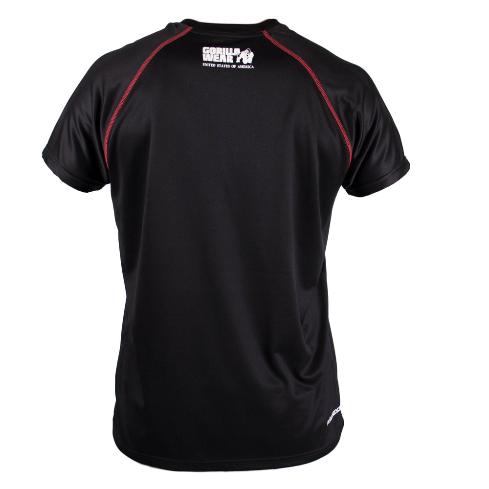 Gorilla Wear Performance T-Shirt Black/Red