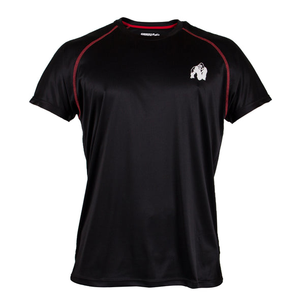 Gorilla Wear Performance T-Shirt Black/Red