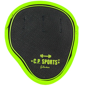 C.P. Sports Power Grips Pro black/yellow – produkt från undersidan