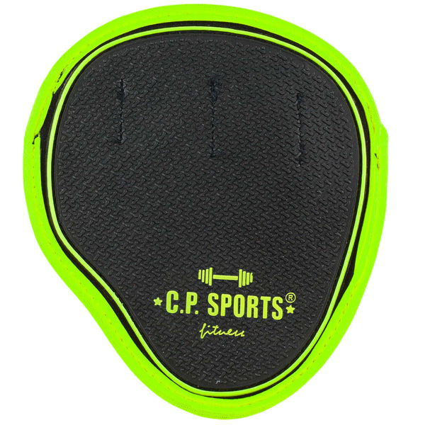 C.P. Sports Power Grips Pro black/yellow – produkt från undersidan