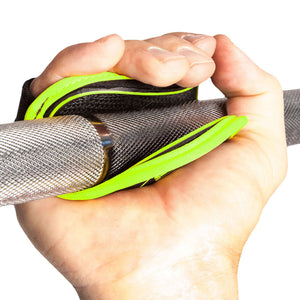 C.P. Sports Power Grips Pro black/yellow – runt hand med skivstång