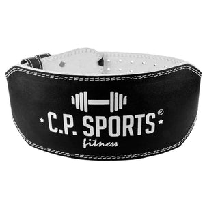 C.P. Sports Wide Lifting Belt Black – produkt framifrån