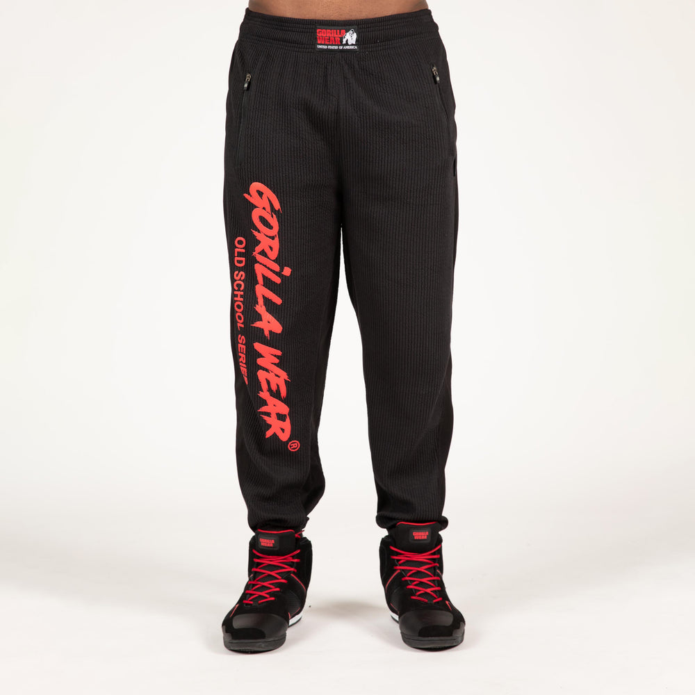 Gorilla Wear Augustine Old School Pants black/red