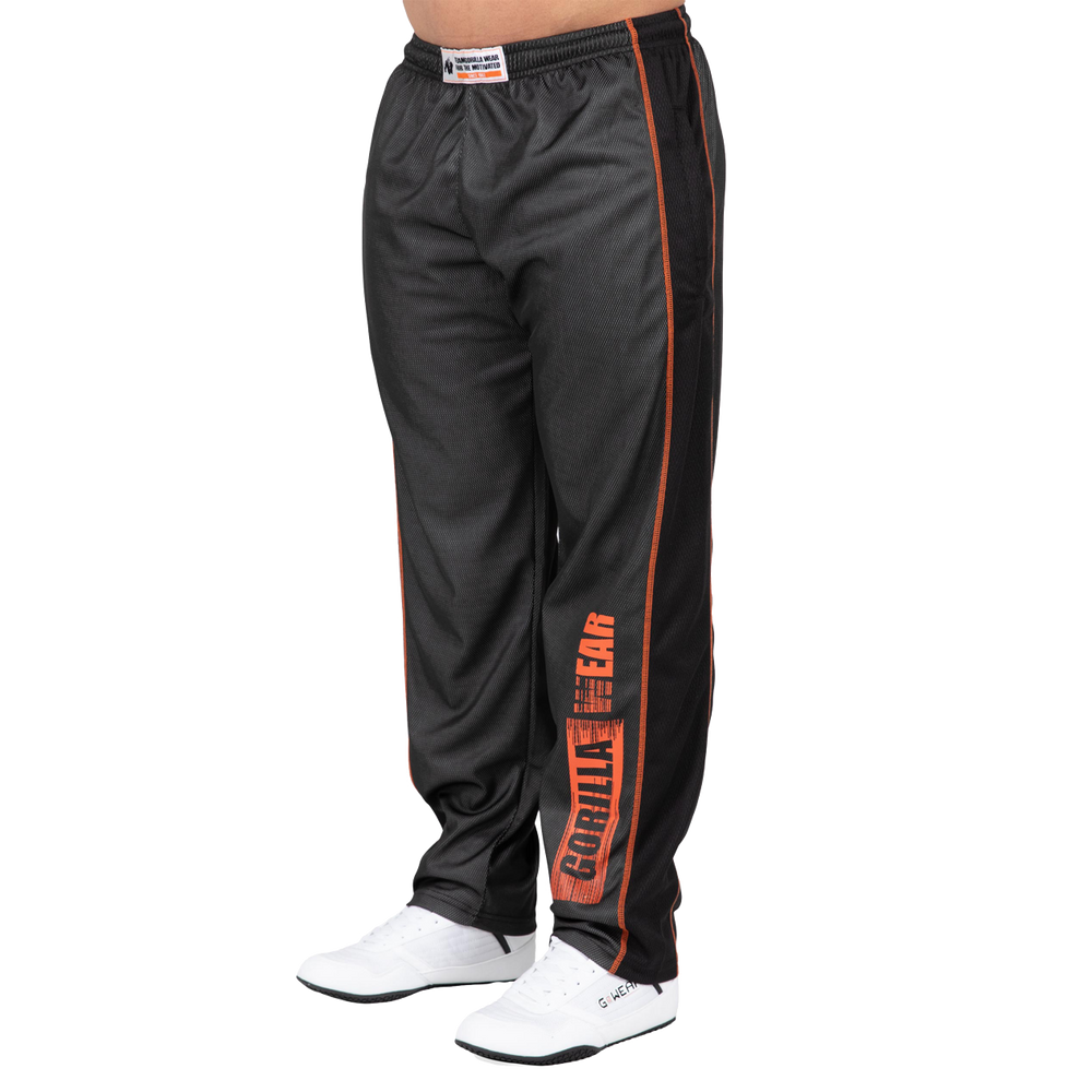 Gorilla Wear Wallace Mesh Pants Grey/Orange