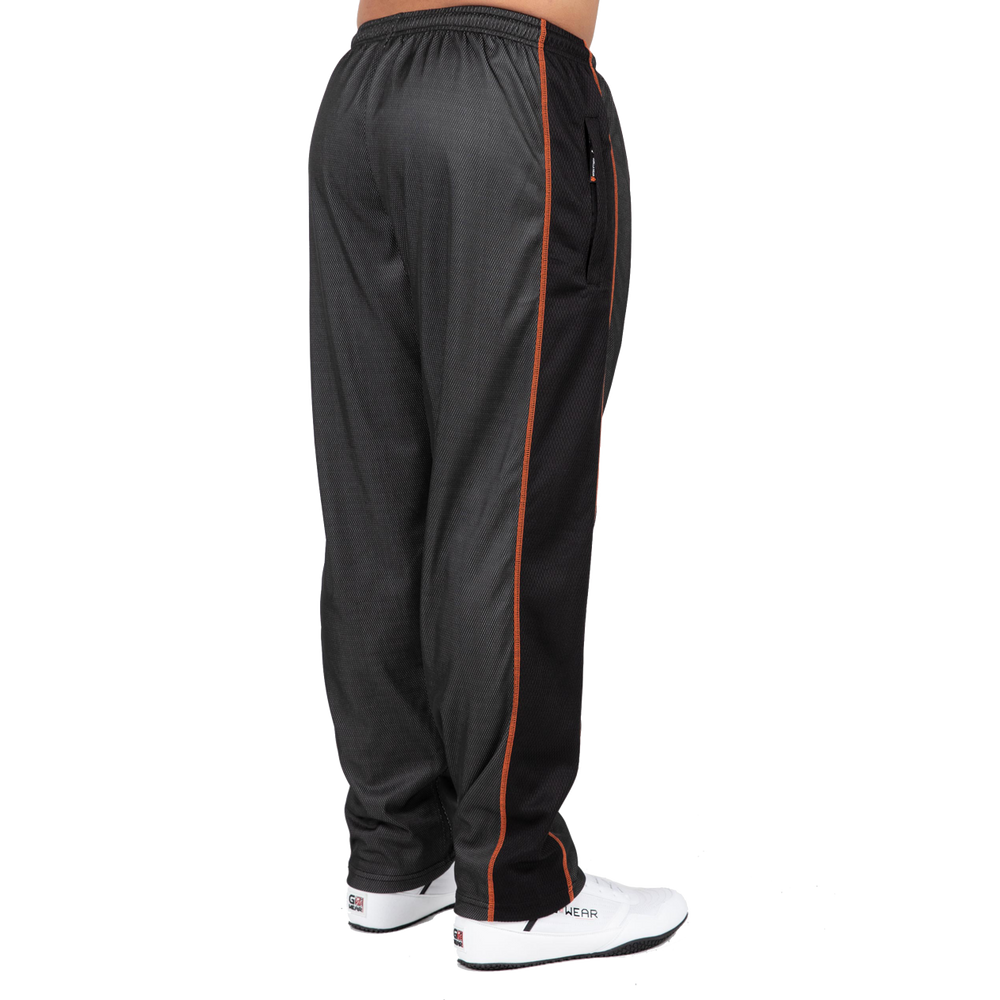 Gorilla Wear Wallace Mesh Pants Grey/Orange