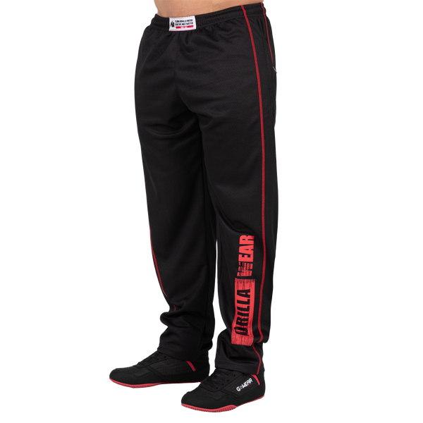 Gorilla Wear Wallace Mesh Pants Black/Red