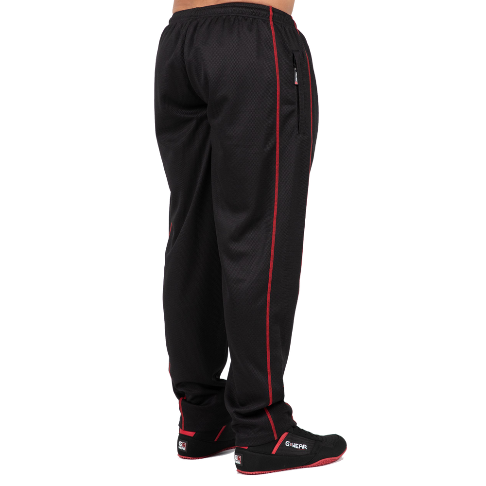 Gorilla Wear Wallace Mesh Pants Black/Red