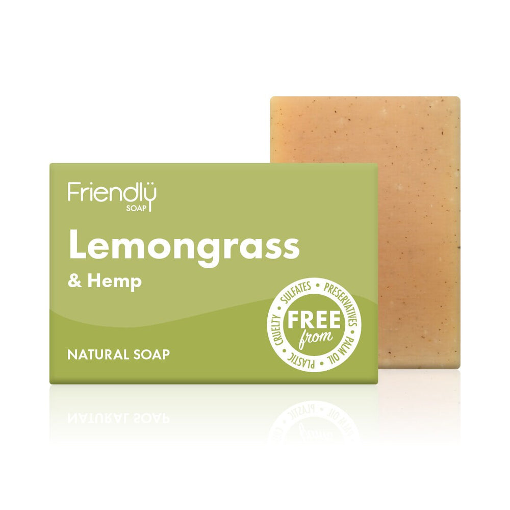 Friendly Soap Lemongrass & Hemp 95 g