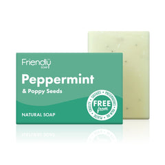 Friendly Soap Peppermint & Poppy Seed 95 g