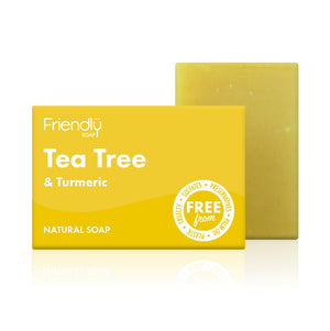 Friendly Soap Tvål Tea Tree & Turmeric 95 g