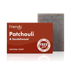 Friendly Soap Tvål Patchouli & Sandalwood 95 g