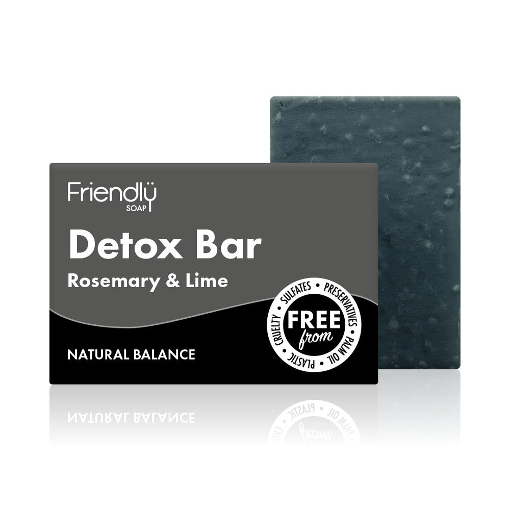 Friendly Soap Detox Bar Rosemary & Lime 95 g