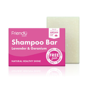 Friendly Soap Schampotvål Lavender & Geranium 95 g