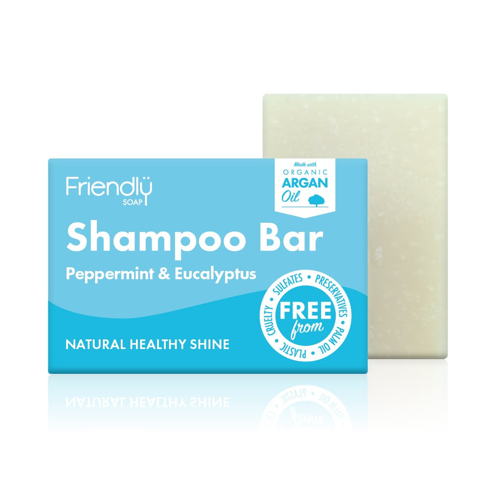 Friendly Soap Schampotvål Peppermint & Eucalyptus 95 g
