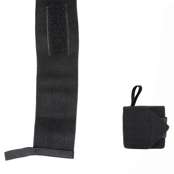 Gorilla Wear Wrist Wraps Basic black/red – med förvaringspåse