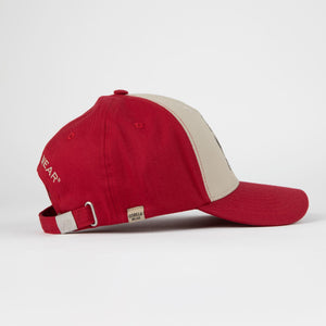 Gorilla Wear Buckley Cap Red/Beige – keps från sidan