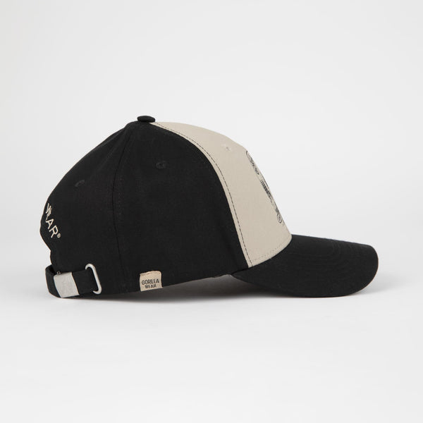 Gorilla Wear Buckley Cap black/beige – keps från sidan