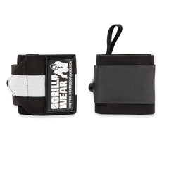 Gorilla Wear Wrist Wraps Ultra Black/White