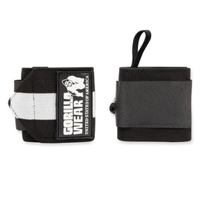 Gorilla Wear Wrist Wraps Ultra Black/White