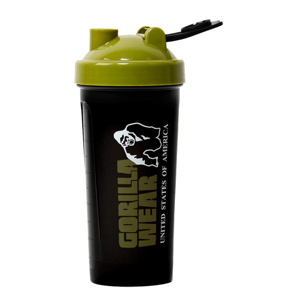 Gorilla Wear Shaker XXL black/army green 1000 ml