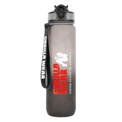 Gorilla Wear Gradient Water Bottle Black/Grey 1000 ml