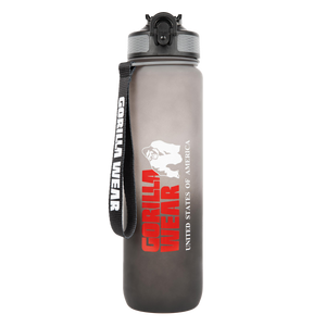 Gorilla Wear Gradient Water Bottle Black/Grey 1000 ml