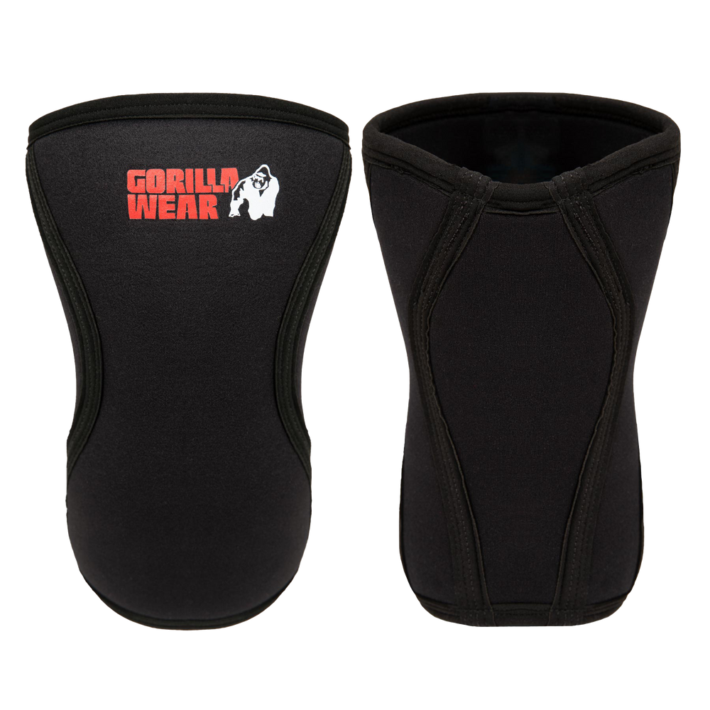 Gorilla Wear Knee Sleeves Black 5 mm
