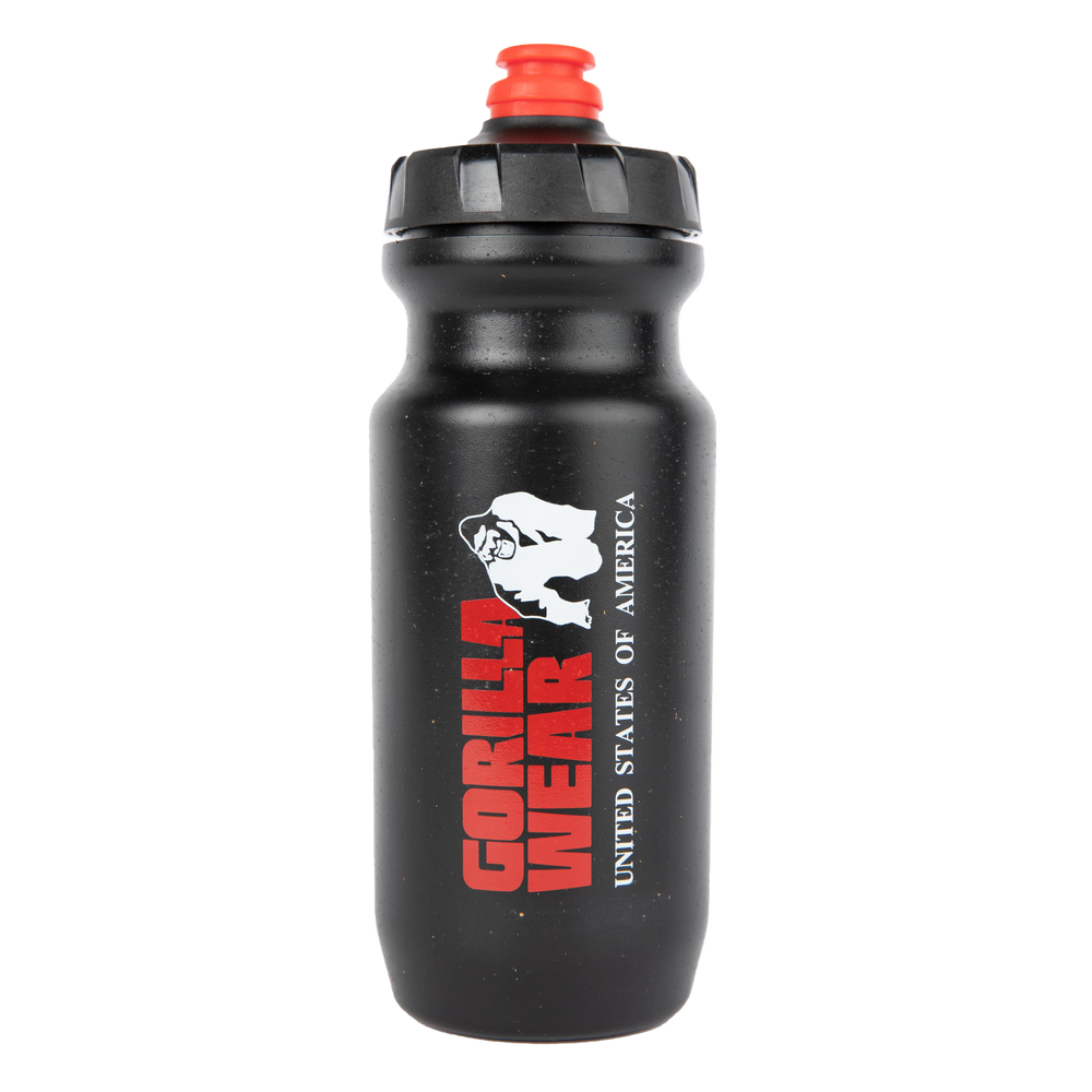 Gorilla Wear Sustainable Grip Bottle 500 ml Black
