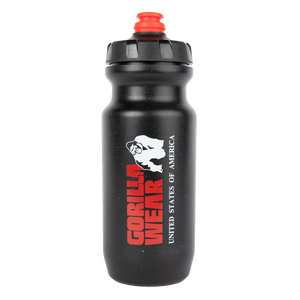 Gorilla Wear Sustainable Grip Bottle 500 ml Black