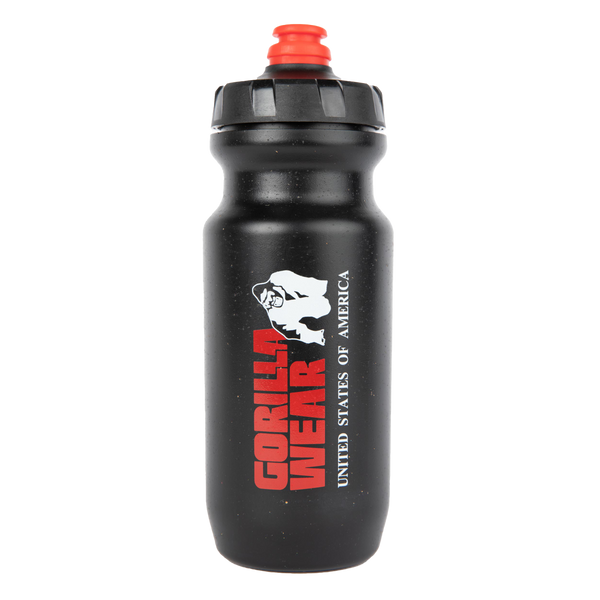 Gorilla Wear Sustainable Grip Bottle 500 ml Black