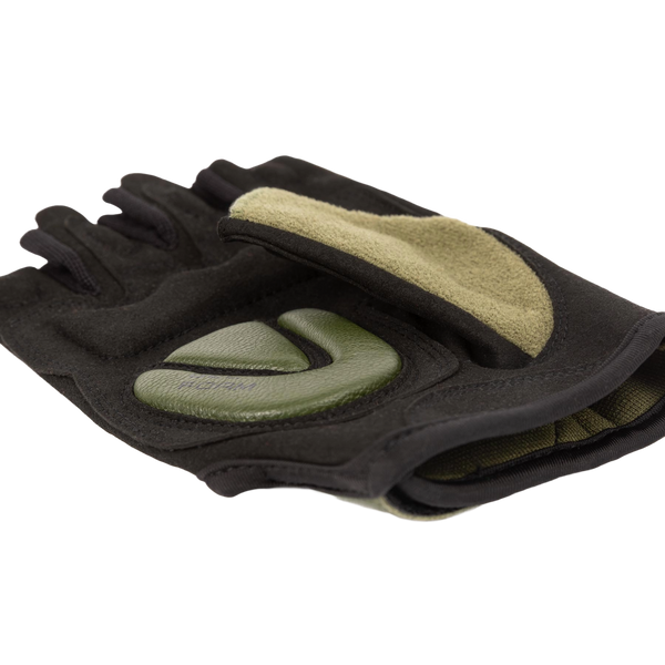 Gorilla Wear Mitchell Training Gloves 2.0 black/army green – träningshandske ovanifrån