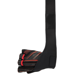 Gorilla Wear Dallas Wrist Wraps Gloves 2.0 Black/Red – produktpar och rem
