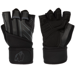 Gorilla Wear Dallas Wrist Wraps Gloves 2.0 Black/Grey